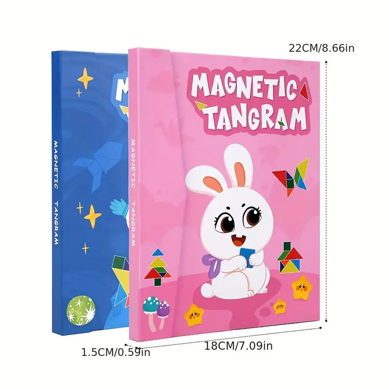 Magnetic Tangram Puzzle for Youngsters
