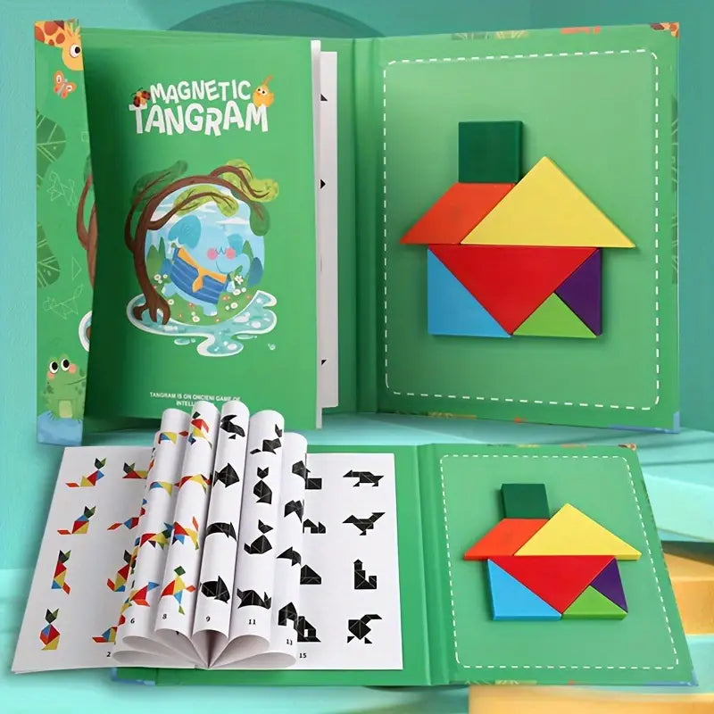 Magnetic Tangram Puzzle for Youngsters