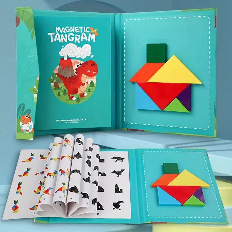 Magnetic Tangram Puzzle for Youngsters