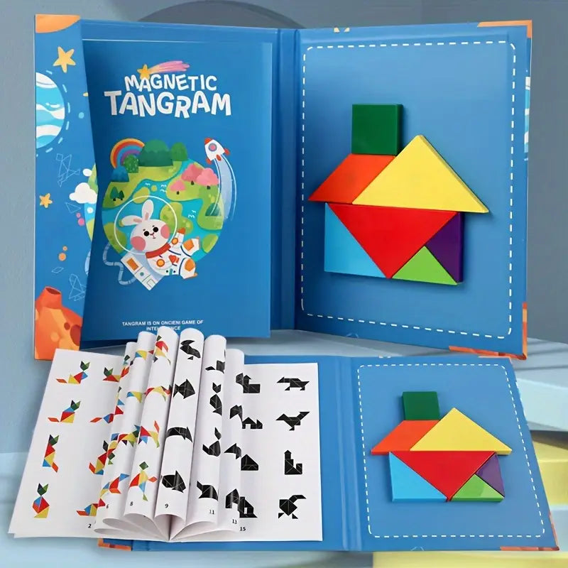 Magnetic Tangram Puzzle for Youngsters