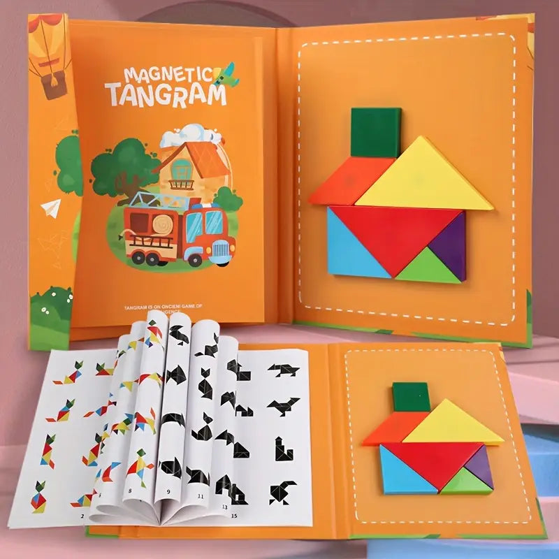 Magnetic Tangram Puzzle for Youngsters