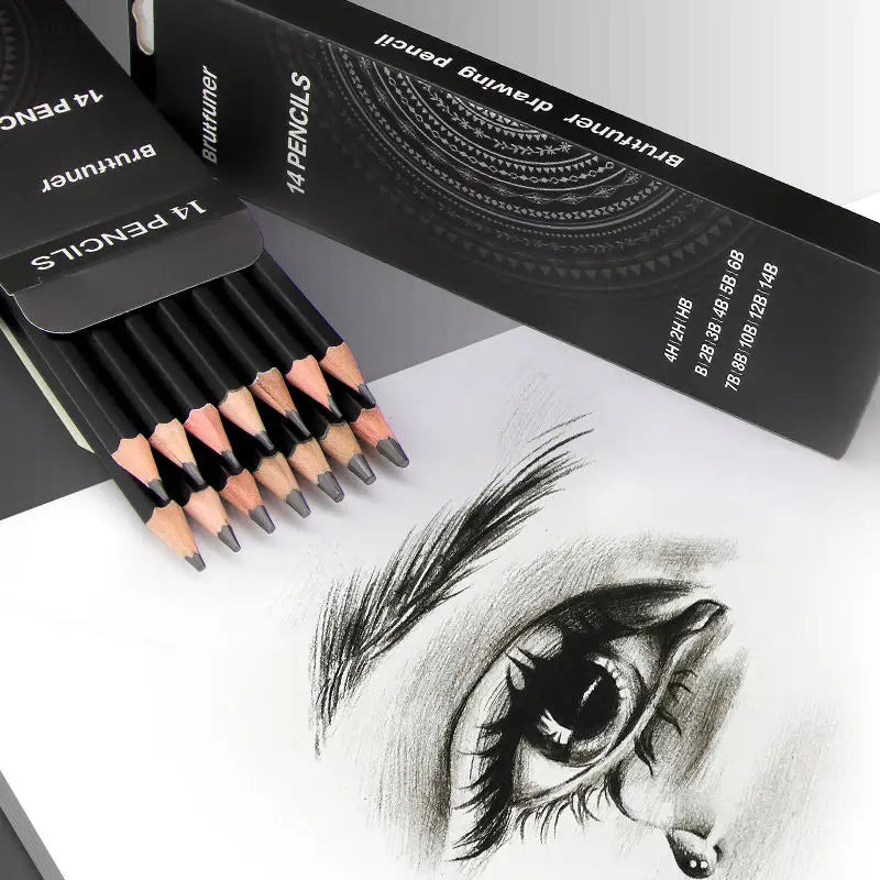14pcs Benfaner Sketch Pencils