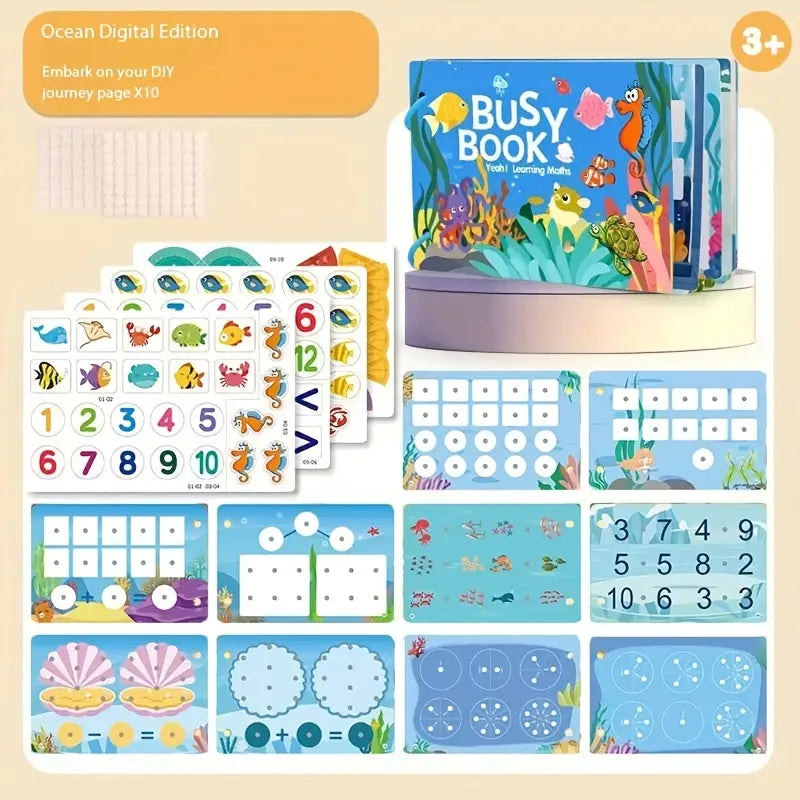 Colorful Educational Busy Book