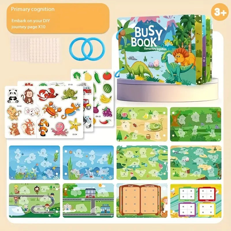 Colorful Educational Busy Book