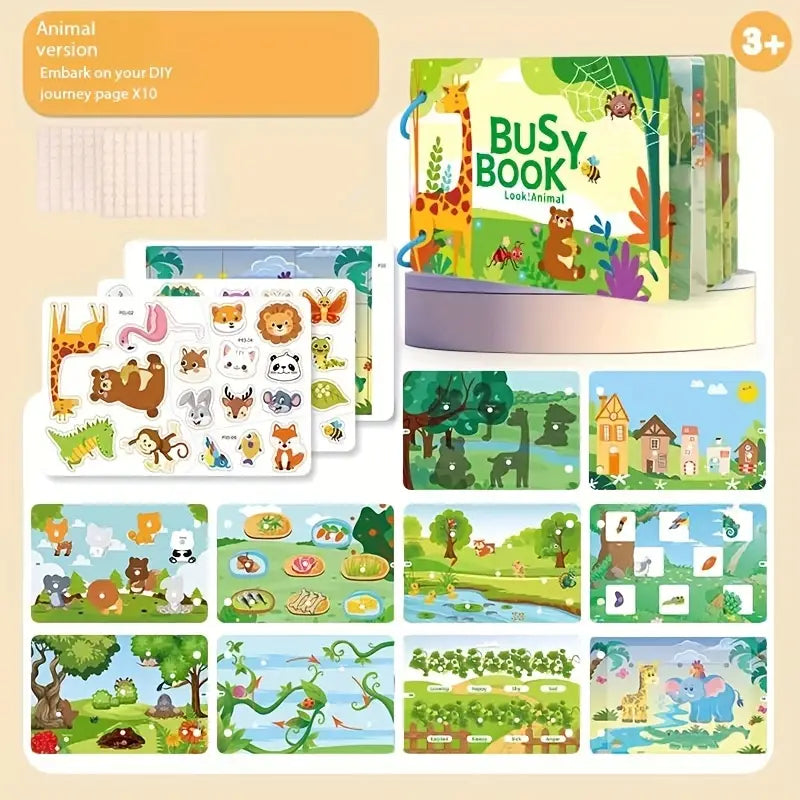 Colorful Educational Busy Book