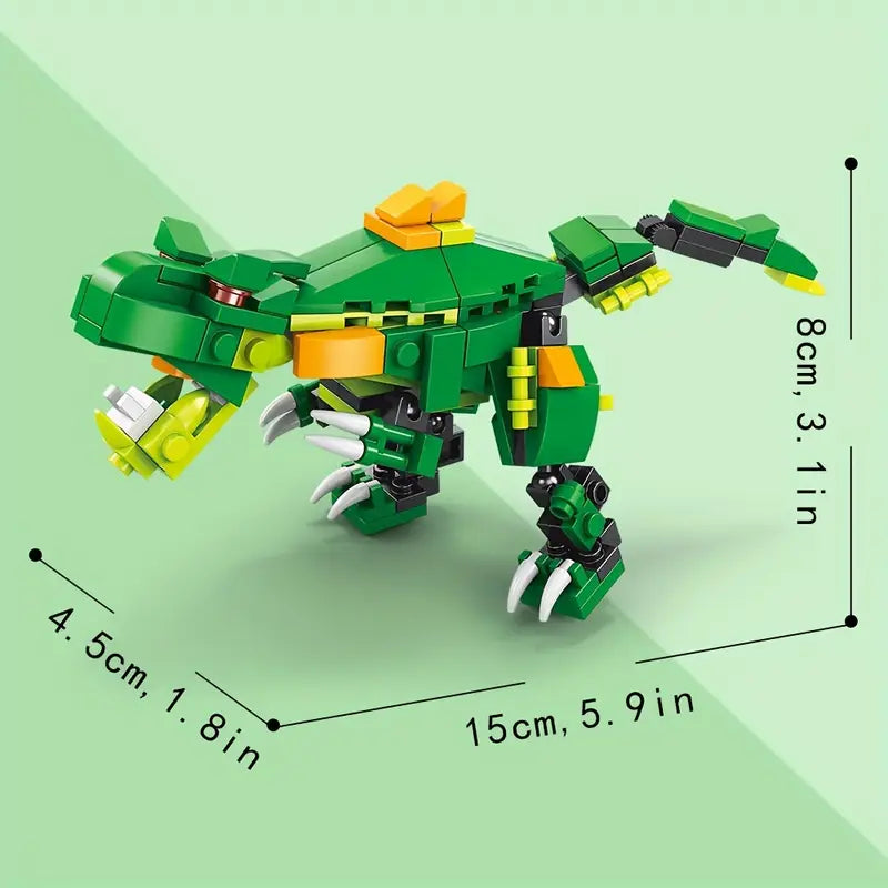 Mini T-Rex Dinosaur Model Building Blocks Toy