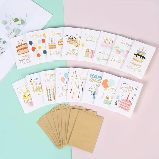 1pc Random Birthday Party Cards