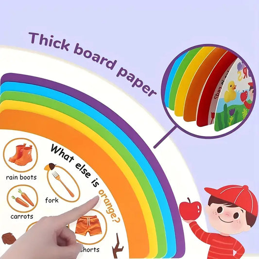I Like Colors Tabbed Board Book for kids