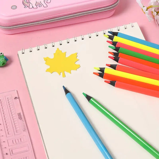 12-Pack Neon Colored Pencils