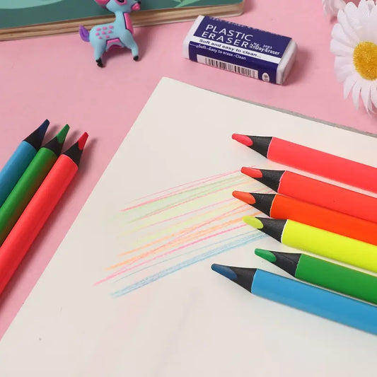 12-Pack Neon Colored Pencils