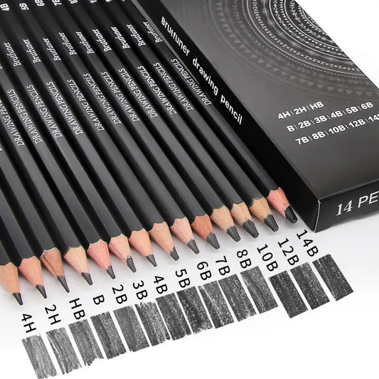 14pcs Benfaner Sketch Pencils
