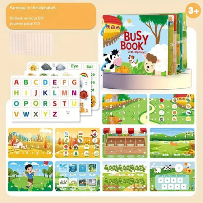 Colorful Educational Busy Book
