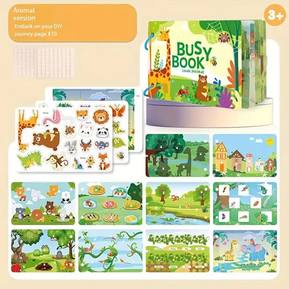 Colorful Educational Busy Book