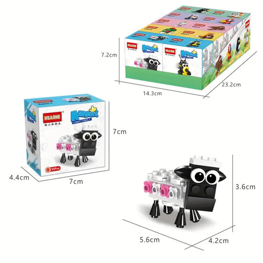 1pc of endless fun with Animal or Insect Building Blocks