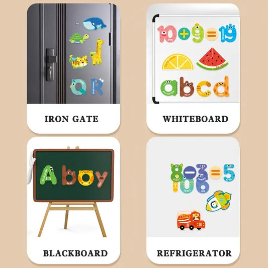 Magnetic Puzzle Set - Letter Edition