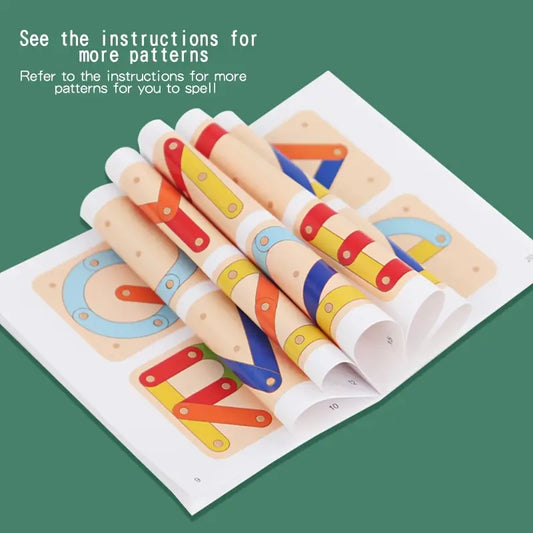 Colorful Activity Pin Board set